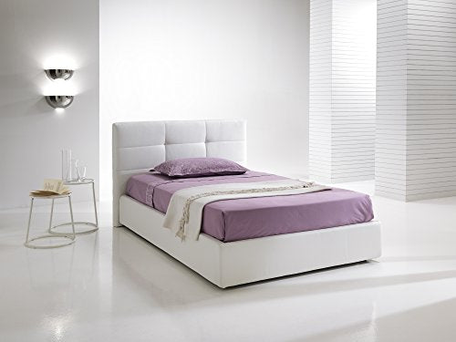 dormire meglio Carola Letto Imbottito Una Piazza e Mezzo con Contenitore