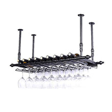 AT Bar Unità Rack Scaffali Galleggiante Vino/Attaccatura Del Supporto Di Tazza Del Vino Rosso/a Testa in Giù Supporto Di Vetro/Creativo Home Bar/Wine Rack Attaccatura Del Supporto D