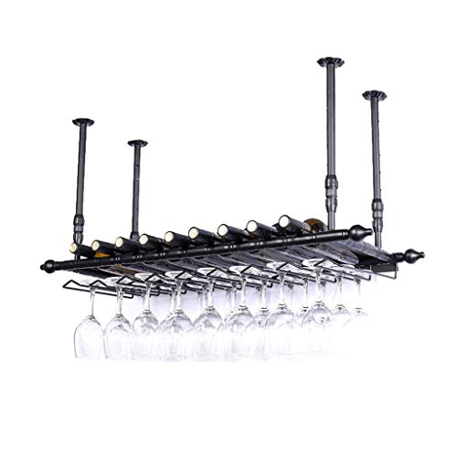 AT Bar Unità Rack Scaffali Galleggiante Vino/Attaccatura Del Supporto Di Tazza Del Vino Rosso/a Testa in Giù Supporto Di Vetro/Creativo Home Bar/Wine Rack Attaccatura Del Supporto D