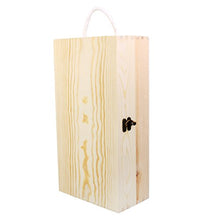 35 * 19 * 10cm Doppio Bottiglia Caso Carrier Casella Vino Cassa Di Legno Arredamento Migliore Regalo