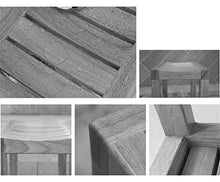Accessori da bagno - Di legno solido impermeabile antiscivolo di sicurezza forte e durevole Scarpe Comfort Bath Chair Modificare Sgabello anziani / disabili / incinta superficie curva presidente Max.2