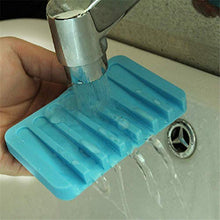 ZFFSC Detersivo per Piatti 3pcs Bagno Flessibile Bagno Silicone Sapone Storage Storage Holder SOAPBOX Piastra Vassoio Detersivo per Piatti
