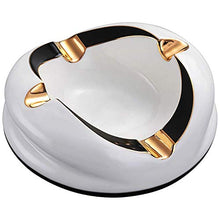 NIHAOA Accessori del Sigaro Cigar Ashtray Living Ceramica Camera Grande Serbatoio di Fumo di Sigaro