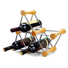 WEI-LUONG Wine Rack Legno varietà Semplice And Wine Rack Stabile di varietà Creativa Wine Rack Solido Rack di Legno Ornamenti Vino Wine Rack