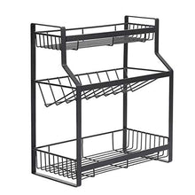 &ripiano di stoccaggio Mensole della cucina, multifunzione domestica condimento rack di stoccaggio Scaffale Scaffale di finitura