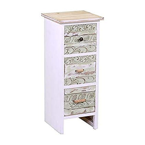 Vacchetti Maiorca Mobiletto, Legno, Verde, Grande