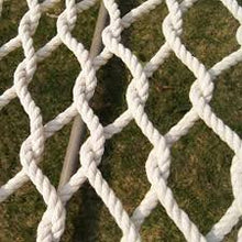 The Garden Hammocks® - Amaca in corda di cotone organico (GOTS), doppia larghezza (1,5 m di larghezza x 4 m di lunghezza totale) senza supporto, barre in legno FSC, capacità di 204 kg