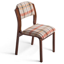 ZHJING Seggiola da Bar Scrivania e Sedia Borsa Schienale Europee morbide Dining Chair Tessuto Cafe Chair Lavabile Modo di Svago Appartamento Semplice Computer Chair (Color : B)