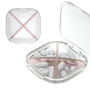 XLKJ Portapillole Portatile per Medicine ，Scatola Portatile della Pillola Contenitore per Pillole Usato in Medicina, ECC