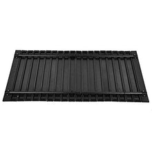 Tavolo Pieghevole da Campeggio, Piano in Lega di Alluminio, Staffa in Ferro, con Borsa per il Trasporto, Tavolo da Giardino per Balcone, Picnic, Pesca, Camper, 118,2x54,8x66,8 cm