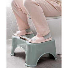 DXXWANG Poggiapiedi Plastica Gabinetto Step Sgabello Casa Bagno Sgabello,Antiscivolo Sgabello da Cucina Shoelay. Luce/D / 21.2×28.5×44.5cm