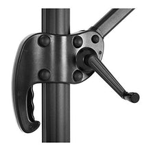 Uniprodo Ombrellone Decentrato Ombrello da Giardino Uni_Umbrella_2R300GR (Verde, Rotondo, Ø 300 cm, Girevole)