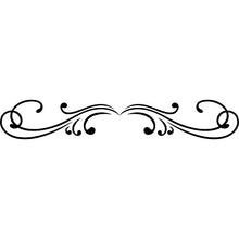 T-MK393 - Adesivi per testiera del letto, 23 x 140 cm, colore: Nero