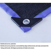 LSZ Crittografia Nera Ispessimento Ombra Rete Ombra Protezione Solare Rete Isolante Rete Serra Ombra Netto Vele Parasole (Color : A, Size : 6 * 6)