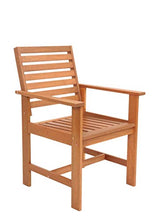 Sedia da giardino in legno, 88 x 60 x 64 cm