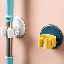 ZXCASDF Libero Punzonatura Cremagliera della Clip Mop Mop Mop Butto Clip Scopa Gancio Igienica Muro Clip di Lunga Durata Semplice Casa Appeso Mop Antiscivolo Gancio Artefatto