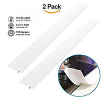 Queen.Y Coperchio dello Spazio del Contatore della Stufa in Silicone da 25 Pollici 2 Pezzi/Set Bancone della Cucina Riempitivo Lungo Spazio Vuoto Guarnizioni per Guarnizioni Fuoriuscite