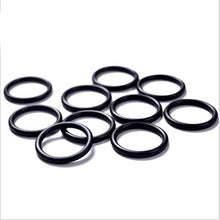 Holibanna 40Pcs di Gomma O- Ring NBR Elastico Universale Resistente al Calore Anello di Tenuta Anelli di Tenuta per I Raccordi Macchina Orologio Nero