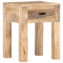XHCP Comodino Comodino Comodino Camera da Letto o Soggiorno Mobili 40x35x50 cm Legno massello di Mango