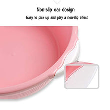 GYL Bacino Pieghevole XSJZ Lavabo in Plastica, 3 Pezzi Lavabo Imbottito in Plastica Biauricolare per Lavabo per Studenti Dormitorio (Color : M)