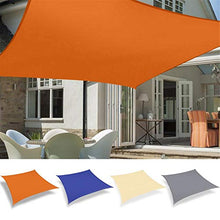 AMY-ZW Sun Basy Sail Rettangolo con Hardware Fixing Kit Corde Giardino Patio Party Tenda del Cortile Tarp Beach Playground Picnnics Outdoor Camping Rifugi Shack Sunscreen Baldaggio Solare Dono