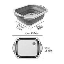 FYstar Lavabo di Scarico per stoviglie Pieghevole Antiscivolo per Uso Domestico Lavabo Portatile Moda Professionale