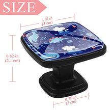 Dinosauro vulcano blu 4 PCS Pomelli per Porta, Pomolo per Mobile, Pomelli per Mobili con Viti, Maniglia per Armadietto, Pomelli per Porta, Pomelli per Cassetti per Porta, Armadio, Cassetto e Credenza
