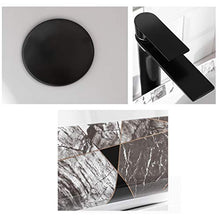 Lavandini bagno Lavelli da Bagno Lavabo in Ceramica Semplice Bagno Vanità Regalo in Stile Grigio Bianco e Nero (Color : Bianca, Size : 40x40x15cm)