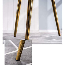 Sgabello atmosfera semplice divano Chaise longue Chaise trucco Sgabello da bar Sgabello hotel Reception Hall Chair Torna sgabello con corrimano placcatura del tessuto materiale antiscivolo Sedile