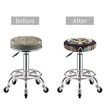 Sgabello rotondo da bar copre la sedia Nightmare Before Christmas Slipcover protettiva lavabile elastica sgabello cuscino Slipcover per 35,6 cm rotondo sgabello