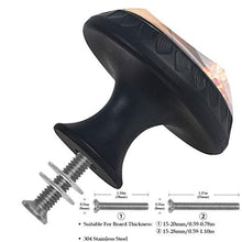 Poster di basket 4 PCS Pomelli per Porta, Pomolo per Mobile, Pomelli per Mobili con Viti, Maniglia per Armadietto, Pomelli per Porta, Pomelli per Cassetti per Porta, Armadio, Cassetto e Credenza