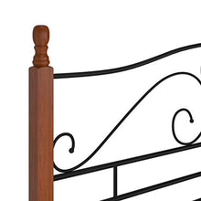 FAMIROSA Giroletto Nero in Metallo 180x200 cm-4937