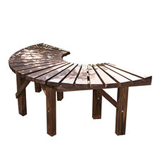 outdoor furniture Sedia da Parco panchina in Legno massello, panchina da Esterno in Legno massello anticorrosivo, Supporto da Balcone per Balcone, Usato per Prato, Portico
