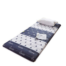 Morbido Pieghevole Materasso Futon,Traspirante Conpertevole Materasso Dormire Giapponese Futon Pad,Spesso Tappeto da Pavimento Tatami per Soggiorno Dormitorio B Full:120x200cm