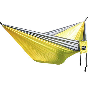 Amaca Amaca Da Campeggio Portatile, Letto Doppio Sospeso, Amaca Con Paracadute In Nylon Leggero, Viaggio Di Sopravvivenza All'aperto Per Il Tempo Libero