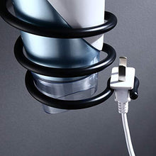 AGGF Mensola per Bagno Porta asciugacapelli Mensola per Bagno Nera Accessori per Bagno Accessori per Bagno