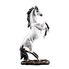 LOYWT Decorazione Cavallo Nordico Sala Studio Armadio TV Armadio Vino Domestico Artigianato Creativo-Cavallo Bianco