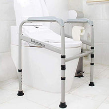 LIZHIQIANG Pieghevole anziano del water bracciolo morbido corrimano per la toilette morbido, toilette per donna incinta stand up toilette Binario di sicurezza per il bagno facile da pulire Scorrimento