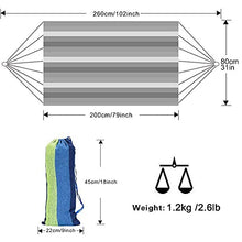 Amaca Portatile per Sedia da Campeggio per Esterni da Campeggio da Giardino Swing Garden Beach Viaggi Borsa da Viaggio