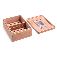 XZJJZ Cigar Table Top Box - Ideale for i Viaggi versatilità, buona Tenuta, Portable Legno di Cedro