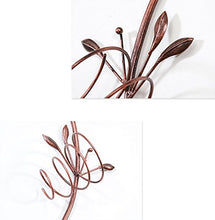 WANNA.ME Portabottiglie da Vino con Montaggio a Parete Portabottiglie Vino in Metallo Verticale, Contiene 4 Bottiglie, Bottiglie da 20 × 95 cm