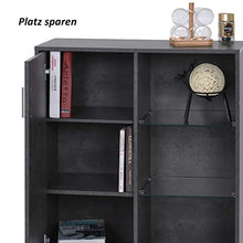 Sideboard Cassettiera Armadietto Armadio Di Stoccaggio Dell'armadio Della Credenza Dell'armadio Di Stoccaggio Dell'unità Di Stoccaggio Del Display Del Display 1 Porte 3 Rack Dinning Living Room Mobili