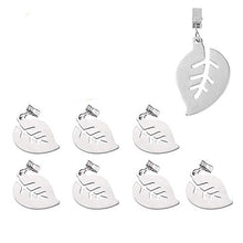 8 pezzi in acciaio inox tovaglia Pesi clip morsetti festa picnic giardino