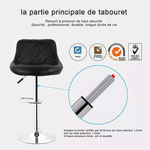 HQLCX 2Pcs Sgabelli da Bar Sgabelli per Il Tempo Libero Sedie Girevoli in Altezza Sedia da Cucina Pneumatica Regolabile,Bianca