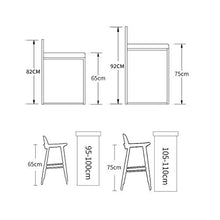 M-YN Sgabelli da Bar Sgabelli da Bar in Velluto Industriale ARMLESS Indoor Kitchen Sedia da Pranzo Sedia da Stiro Sdraio Sedie con Gambe in Metallo Imbottita (Color : Green, Size : H65cm)
