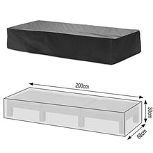 TEPSMIGO Copertura per Sedia a Sdraio,Copertura per Chaise longue,Copertura Cover Protezione per Sdraio 200 x 68 x 30cm