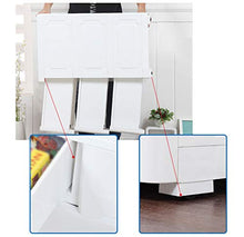 XU-zgang baby armadio, giocattolo di plastica Abbigliamento finitura armadietto bagno Toeletta Cassettiera scatola di immagazzinaggio, 58 * 40 * 112CM Scatola di immagazzinaggio multistrato