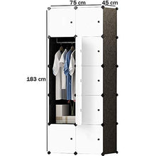 ZCY PREMAG Ideal Storage Organizer Armadio cubo Armadio Portatile Combinazione Armadio, Armadio modulare per Risparmio di Spazio (10 cubi)
