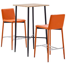 SKM Set da Bar 3 pz in Similpelle Arancione E