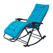 Sywlwxkq Sedia Relax da Ufficio con Balcone Sedia reclinabile Sedia a Dondolo con Cuscino Imbottito per Adulti in Soggiorno Pieghevole Leggera | Sedie da Giardino reclinabili per Esterni, s